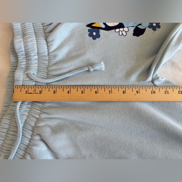 Bluey Sweatpants Kids Light Blue Joggers Logo Unisex Size XXS/ EEC - Picture 5 of 12